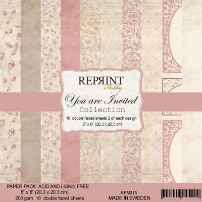 Reprint You Are Invited Collection Designpapier - Paper Pack